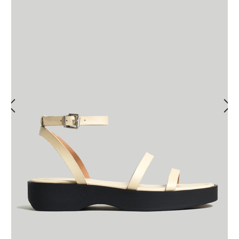 Madewell the Double-Strap platform sandal size 7.5